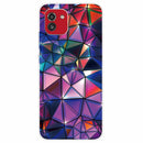 For Samsung Galaxy A03 International Version Shockproof Painted Transparent TPU Protective Phone Case(Color Building Blocks)