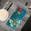 For Samsung Galaxy A03 International Version Shockproof Painted Transparent TPU Protective Phone Case(Kingdee)