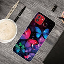 For Samsung Galaxy A03 International Version Shockproof Painted Transparent TPU Protective Phone Case(Bubble Butterflies)