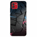 For Samsung Galaxy A03 International Version Shockproof Painted Transparent TPU Protective Phone Case(Building blocks Starry Sky)