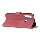 For Xiaomi Redmi Note 8T Cowhide Texture Horizontal Flip Leather Case with Holder & Card Slots & Wallet(Pink)