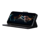 For Xiaomi Redmi Note 8T Cowhide Texture Horizontal Flip Leather Case with Holder & Card Slots & Wallet(Black)