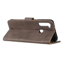 For Xiaomi Redmi Note 8T Cowhide Texture Horizontal Flip Leather Case with Holder & Card Slots & Wallet(Khaki)