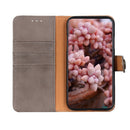 For Xiaomi Redmi Note 8T Cowhide Texture Horizontal Flip Leather Case with Holder & Card Slots & Wallet(Khaki)