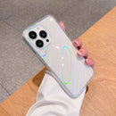 Laser TPU Shockproof Phone Case For iPhone 13 Pro(Bubble)