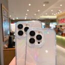 Laser TPU Shockproof Phone Case For iPhone 13 Pro(Bubble)
