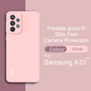 For Samsung Galaxy A33 5G IMAK UC-2 Series Colorful TPU Phone Case(Pink)