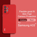 For Samsung Galaxy A33 5G IMAK UC-2 Series Colorful TPU Phone Case(Red)
