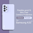 For Samsung Galaxy A33 5G IMAK UC-2 Series Colorful TPU Phone Case(Purple)