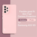 For Samsung Galaxy A53 5G IMAK UC-2 Series Colorful TPU Phone Case(Pink)