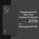 For Samsung Galaxy A53 5G IMAK UC-2 Series Colorful TPU Phone Case(Black)