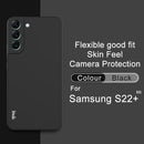 For Samsung Galaxy S22+ 5G IMAK UC-2 Series Colorful TPU Phone Case(Black)