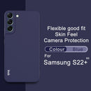 For Samsung Galaxy S22+ 5G IMAK UC-2 Series Colorful TPU Phone Case(Blue)