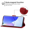 Leather Phone Case For Huawei Nova 9 SE(Red)