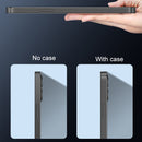 For OPPO Reno7 5G Metal Frame Carbon Fiber Phone Case(Blue)
