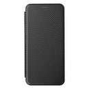 For Samsung Galaxy A23 5G Carbon Fiber Texture Horizontal Flip PU Phone Case(Black)