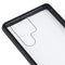 For Samsung Galaxy S22 Ultra 5G HD Magnetic Metal Tempered Glass Phone Case(Black)