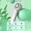 F10 USB Hanging Neck Electric Fan(Blue)