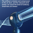 F10 USB Hanging Neck Electric Fan(Blue)