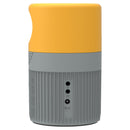 T400 100 inch Screen 3000 Lumens LED Mini Projector, Plug Type:US Plug(Grey Yellow)