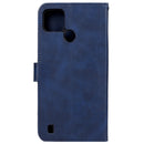 Leather Phone Case For OPPO Realme C25Y(Blue)
