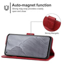 Leather Phone Case For OPPO Realme GT Master(Red)