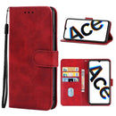 Leather Phone Case For OPPO Reno Ace(Red)
