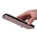 For Xiaomi Redmi Note 11 / Note 11S Global Carbon Fiber Texture Horizontal Flip PU Phone Case(Pink)
