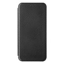 For Xiaomi Redmi Note 11 / Note 11S Global Carbon Fiber Texture Horizontal Flip PU Phone Case(Black)