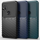 For Motorola One Hyper Thunderbolt Shockproof TPU Soft Case(Blue)