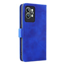 For OPPO Realme GT2 Pro 5G Skin Feel Magnetic Buckle Leather Phone Case(Blue)