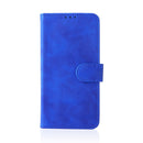 For Xiaomi Redmi Note 11 / Note 11S Global Skin Feel Magnetic Buckle Leather Phone Case(Blue)
