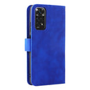 For Xiaomi Redmi Note 11 / Note 11S Global Skin Feel Magnetic Buckle Leather Phone Case(Blue)