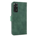 For Xiaomi Redmi Note 11 / Note 11S Global Skin Feel Magnetic Buckle Leather Phone Case(Green)