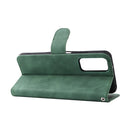 For Xiaomi Redmi Note 11 / Note 11S Global Skin Feel Magnetic Buckle Leather Phone Case(Green)