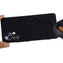For Xiaomi 12 Pro Pure Color Liquid Silicone Phone Case(Black)