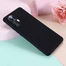 For Xiaomi 12 Pro Pure Color Liquid Silicone Phone Case(Black)