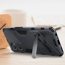 For OPPO Reno7 5G Global / Find X5 Lite Punk Armor 2 in 1 PC + TPU Shockproof Phone Case with Invisible Holder(Gray)