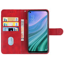 Leather Phone Case For OPPO A54 5G(Red)