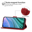 Leather Phone Case For OPPO A54 5G(Red)