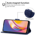 Leather Phone Case For OPPO A94(Blue)