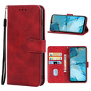 Leather Phone Case For OPPO Find X2 Lite(Red)