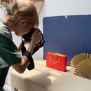 70 x 100cm 3D Diatommud Texture Photography Background Cloth Studio Shooting Props(Beige Gold)