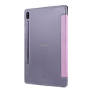 For Samsung Galaxy Tab S8 / Tab S7 Silk Texture Flip Leather Tablet Case(Pink)