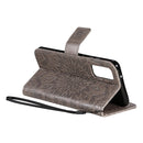 For Galaxy S20 Sun Print Horizontal Flip Protective Case with Holder & Card Slots & Wallet(Gray)