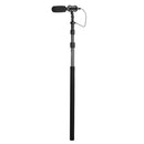 BOYA BY-PB25 Film Shooting High Angle Microphone Radio Support Pole Bracket(Black)