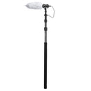 BOYA BY-PB25 Film Shooting High Angle Microphone Radio Support Pole Bracket(Black)