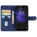 For Cloud Mobile Stratus C5 Elite / Stratus C5 Leather Phone Case(Blue)