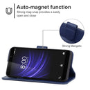 For Cloud Mobile Stratus C5 Elite / Stratus C5 Leather Phone Case(Blue)