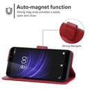 For Cloud Mobile Stratus C5 Elite / Stratus C5 Leather Phone Case(Red)